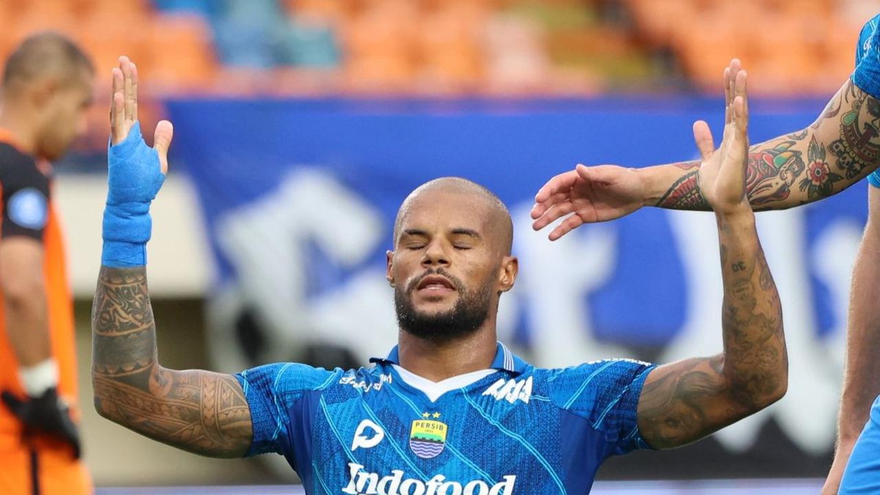 FOTO: Persib Bandung Tampil Perkasa di Hadapan Persija, David Da Silva Borong 2 Gol