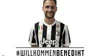 Benedikt Howedes resmi bergabung dengan Juventus dari Schalke pada musim panas 2017. (juventus.com)
