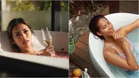 Gaya 6 Seleb Tanah Air Berpose dalam Bathtub yang Curi Perhatian