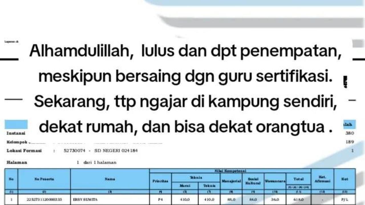 Tak Menyerah, Wanita Ini Bagikan Pengalamannya Pasca Gagal dari Tes CPNS