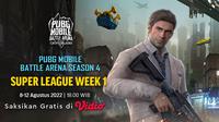 Link Live Streaming PUBG Mobile Battle Arena Season 4 Super League Week 1 di Vidio