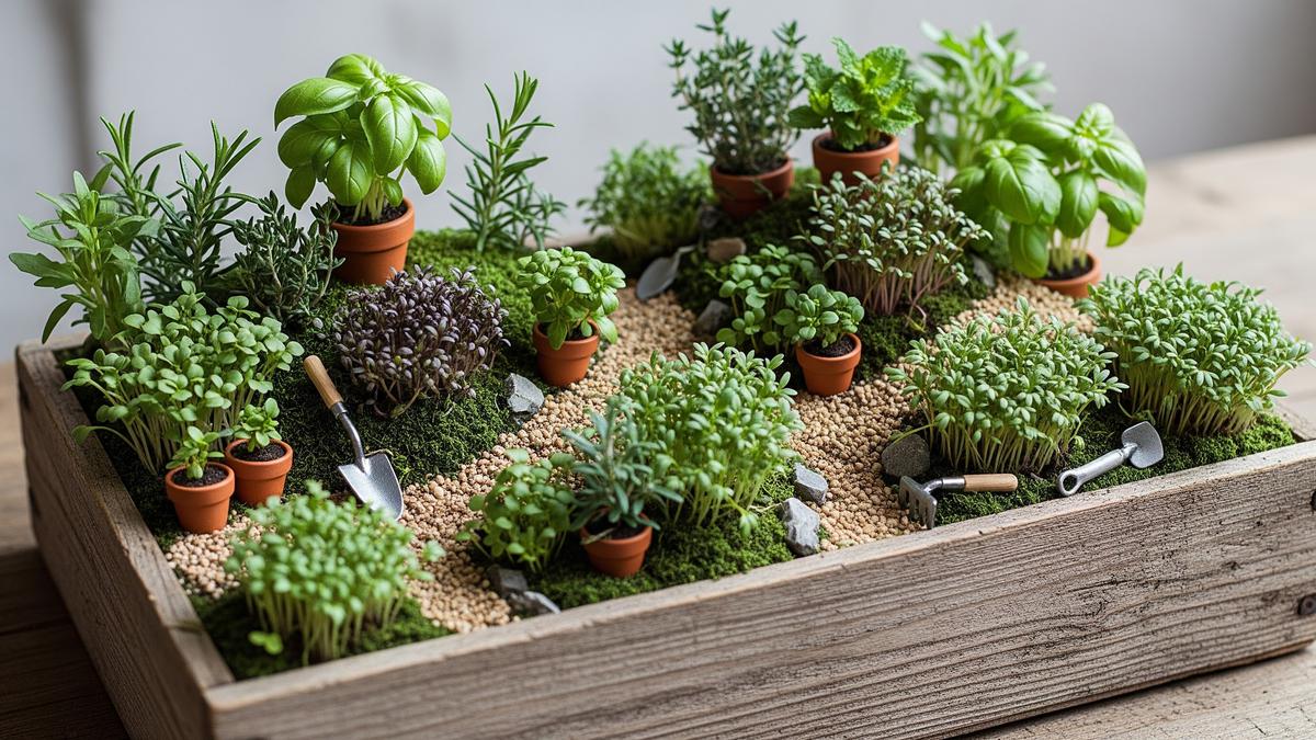 9 Ide Foodscape Kreatif dengan Microgreens dan Herbal, Cantik Sekaligus Bermanfaat