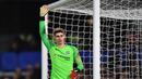 3. Kepa Arrizabalaga - Kepa Arizabalaga berpindah ke Chelsea dengan biaya 80 juta euro. Angka tersebut membuatnya menjadi kiper termahal di dunia hingga sekarang. (AFP/Ben Stansall)