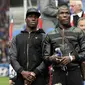 Gelandang muda Juventus, Paul Pogba ternyata mempunya saudara yang sama menekuni bidang Sepakbola, Ia memiliki dua saudara yaitu Mathias dan Florentin memilih membela, Republik Guinea dan Pogba membela Prancis. (BERTRAND LANGLOIS/ FRANCK FIFE/AFP)