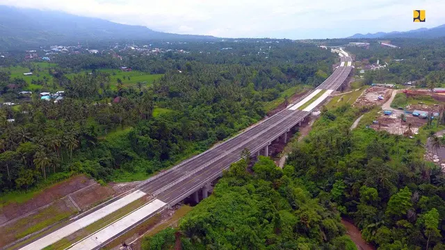 Pembangunan Tol Manado-Bitung (Mabit). (Dok Kementerian PUPR)