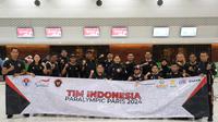 Kontingen Indonesia sudah tiba di Paris untuk mengikuti Paralimpiade 2024. (Komite Paralimpiade Nasional Indonesia)