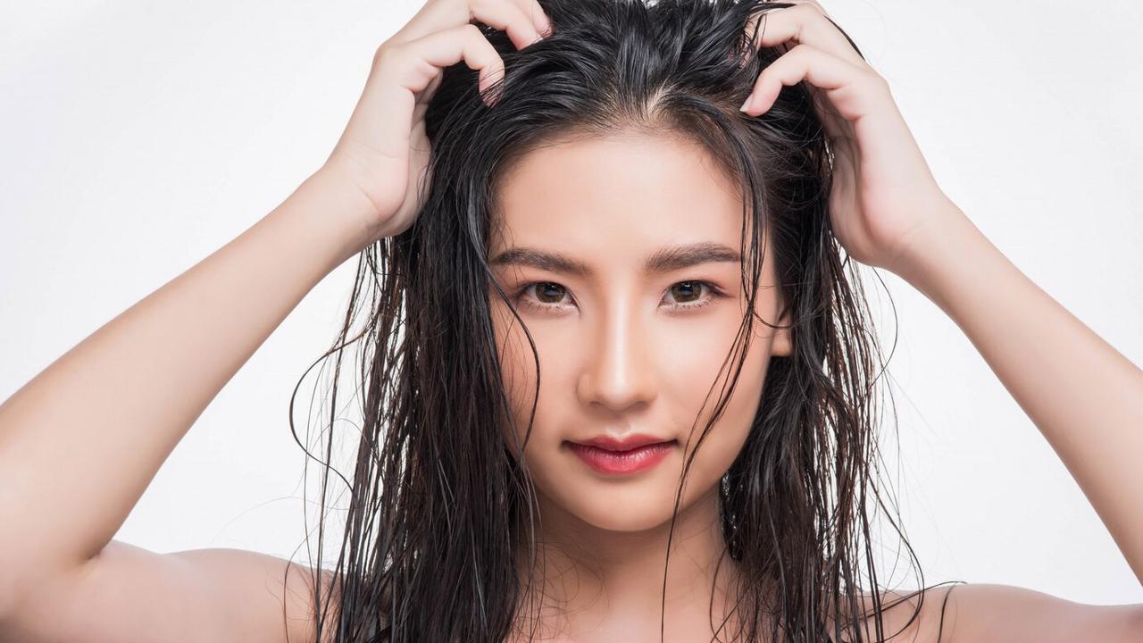 Ilustrasi Rambut Basah