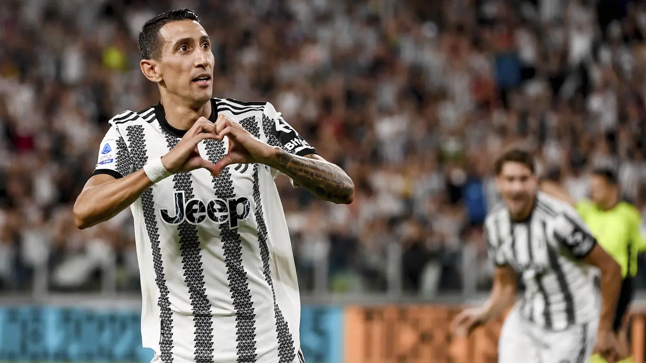 Foto: Melihat Aksi Menawan Di Maria dan Vlahovic Saat Membawa Juventus Menaklukkan Sassuolo di Liga Italia