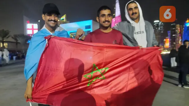 Tiga Fan Maroko asal Oman