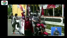 Ketua PPS Desa Karangtejo mengungkapkan ide sosialisasi Pemilu 2019 dilakukan spontan untuk menekan angka golput di Temanggung.