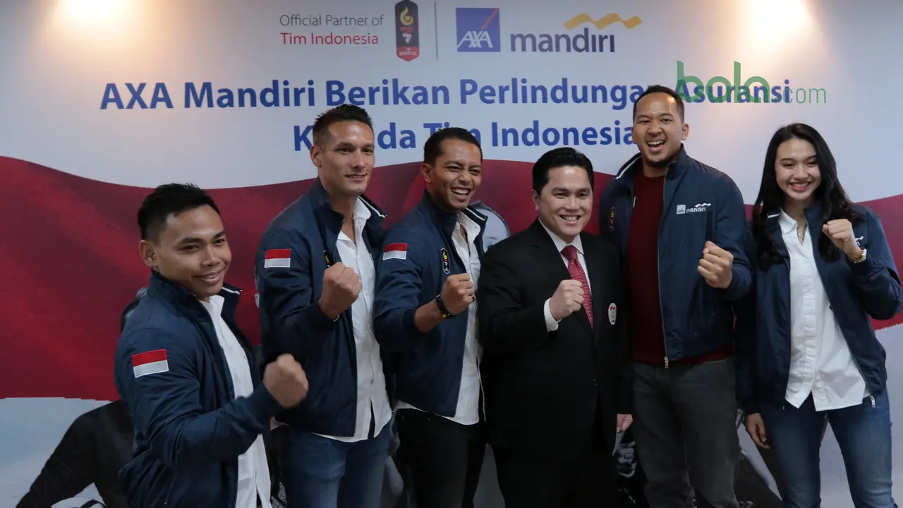 AXA Mandiri Services, Tim Indonesia, Asian Games 2018, Bola.com