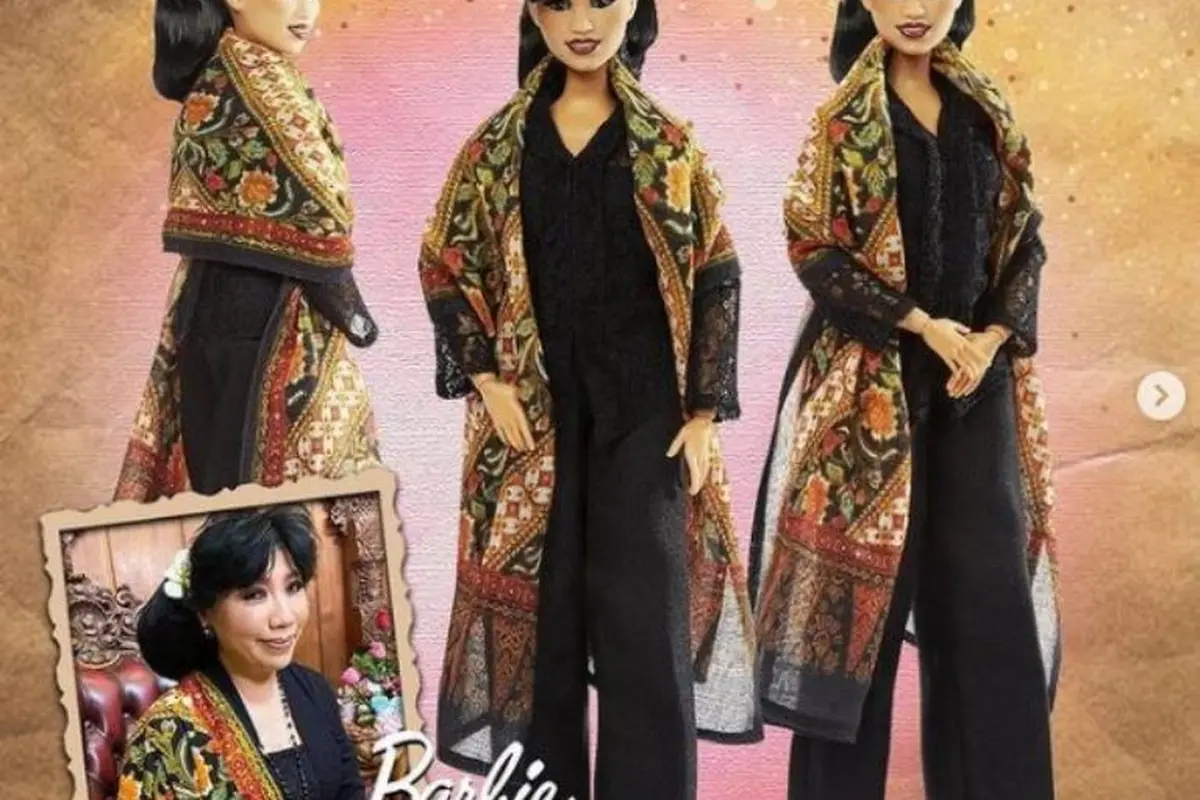 Anne Avantie Jadi Orang Indonesia Pertama yang Dibuatkan Boneka Barbie Edisi Khusus