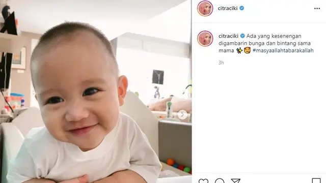 Citra Kirana - Rezky Aditya (Foto: Instagram/@citraciki)