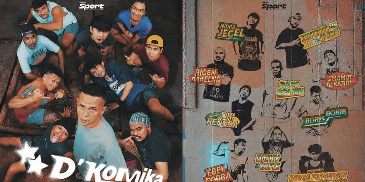 Daftar Pemain The Musicians dan D'Komika di VINDES Mempersem BAHKAN VOLI 2