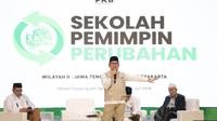 Ketua Umum Partai Kebangkitan Bangsa (Ketum PKB) Abdul Muhaimin Iskandar atau Cak Imin mengklaim jika PKB adalah satu-satunya partai dengan biaya termurah saat kontestasi Pileg 2024 dibanding dengan partai-partai lainnya. (Tim Humas PKB)