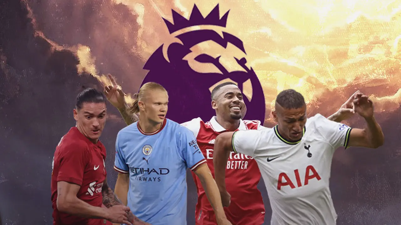 Darwin Nunez, Erling Haaland, Gabriel Jesus, Richarlison