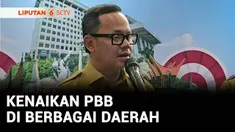 Sementara Kementerian Dalam Negeri membantah jika kenaikan pajak bumi dan bangunan di berbagai daerah, akibat dampak dari efisiensi anggaran yang dilakukan Pemerintah Pusat.
