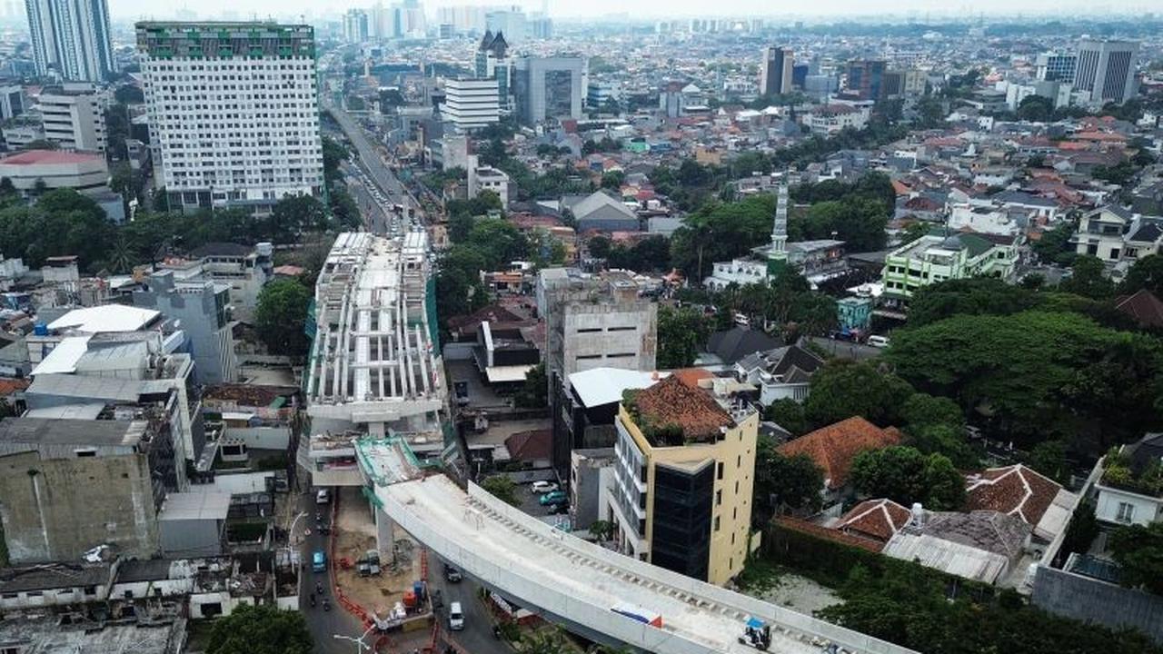 Tembus 69,88 Persen! Jakpro Prioritaskan Keselamatan Pembangunan LRT Jakarta Fase 1B