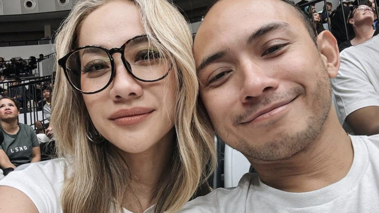 Potret kebersamaan Tiko dan BCL saat menonton basket, sumber Instagram: @tikoaryawardhana