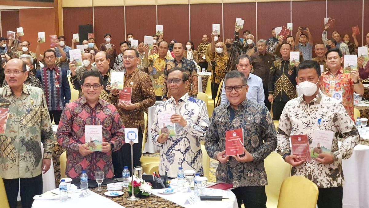 Di Depan Jajaran Kemenko Polhukam, Hasto Ingatkan soal Konsep Geopolitik Soekarno