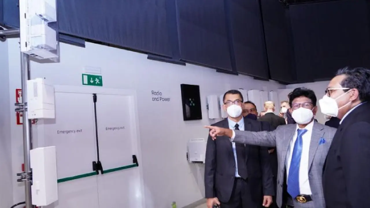 Menkominfo Kunjungi MWC 2022. Dok: kominfo.go.id