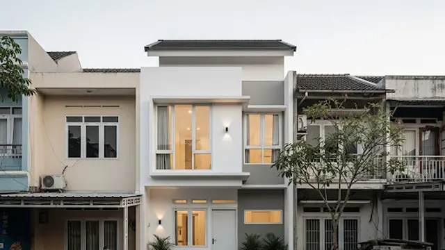 Rumah 5x10 Tanpa Garasi Berkonsep Minimalis
