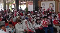 Deklarasi Setia Tegak Lurus Bersama Jokowi, Relawan Solmet Tulungagung Meluncur ke Banten