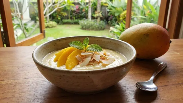 Puding Mangga Tanpa Gula/Gemini AI