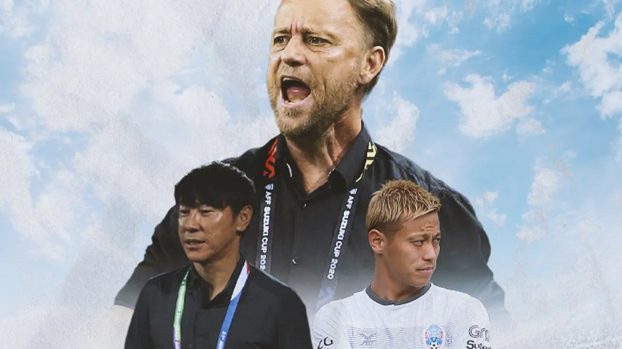 Ilustrasi - Alexandre Polking, Shin Tae-yong, Keisuke Honda