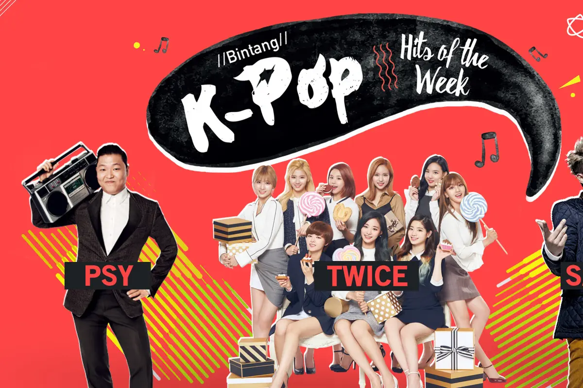 [Bintang] Bintang K-Pop Hits of the Week: San E, TWICE, PSY, Unnies
