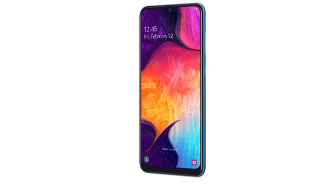 Tampilan Samsung Galaxy A50 (sumber: Samsung)