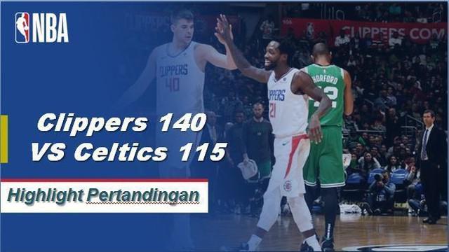 Lou Williams mencetak skor 34 ketika Clippers menang atas Celtics