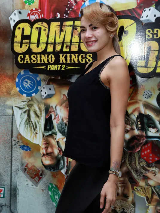 Nikita tidak mau menjelaskan lebih rinci tentang pacar barunya. Ia mengaku kalau pacarnya ketemu di Monaco. (Deki Prayoga/Bintang.com)