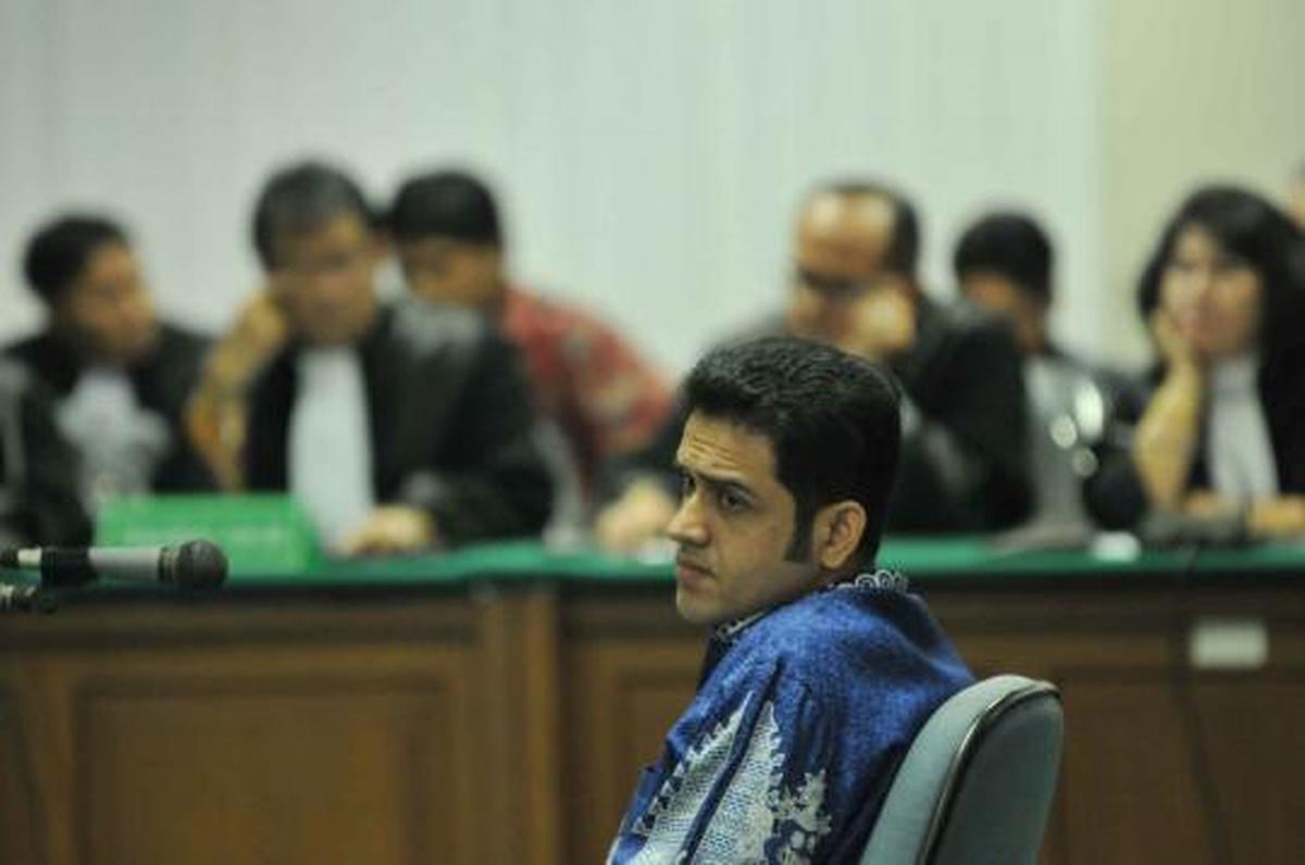 Nazaruddin jalani sidang vonis 
