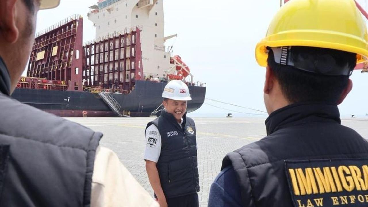 Imigrasi Belawan Perkuat Pengawasan Kapal Asing Demi Keamanan Perbatasan