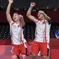 Greysia Polii dan Apriyani Rahayu sukses memenangkan medali emas di Olimpiade Tokyo 2020 (Instagram/tokyo2020)