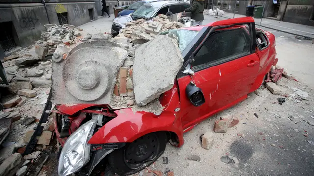 Terparah dalam 140 Tahun, Kroasia Diguncang Gempa Magnitudo 5,3