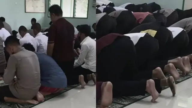 5 Momen Penyandang Disabilitas Salat Dalam Keterbatasan, Bikin Haru Warganet