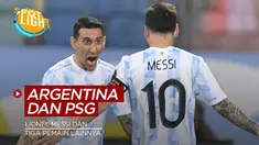 Berita video spotlight yang membahas tentang empat pemain asal Argentina di Skuad PSG saat ini.