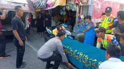 Kronologi Lansia Tertabrak Kereta di Bogor