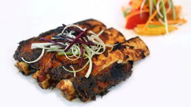 Iga bakar santan pedas