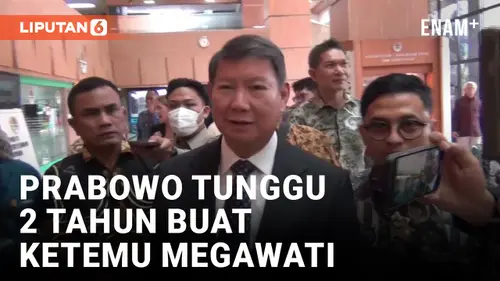 VIDEO: Hashim Ungkap Rencana Pertemuan Prabowo dan Megawati