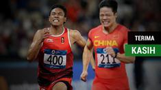Berita video komentar sprinter Indonesia, Lalu Muhammad Zohri, setelah final lari 100 meter cabang atletik Asian Games 2018.