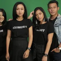 Para pemain dan sutradara film '22 Menit' (Deki Prayoga/Bintang.com)