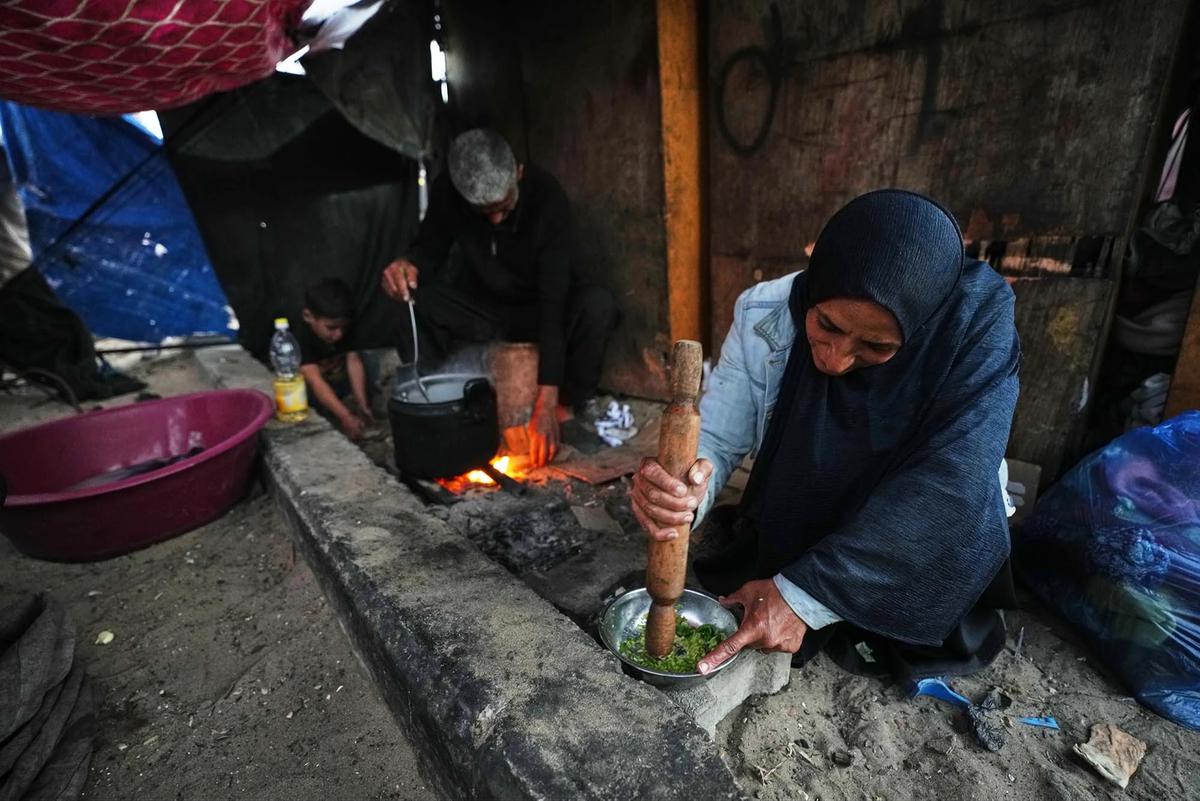 FOTO: Ramadan di Tengah Pengungsian Gaza