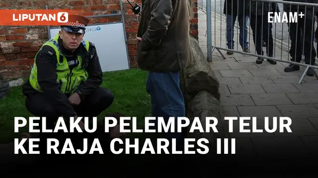 VIDEO: Pelaku Pelempar Telur ke Raja Charles III: Negara Ini Dibangun di Atas Darah Budak!