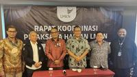 Pelaksana Harian Lembaga Manajemen Kolektif Nasional melakukan rapat koordinasi.