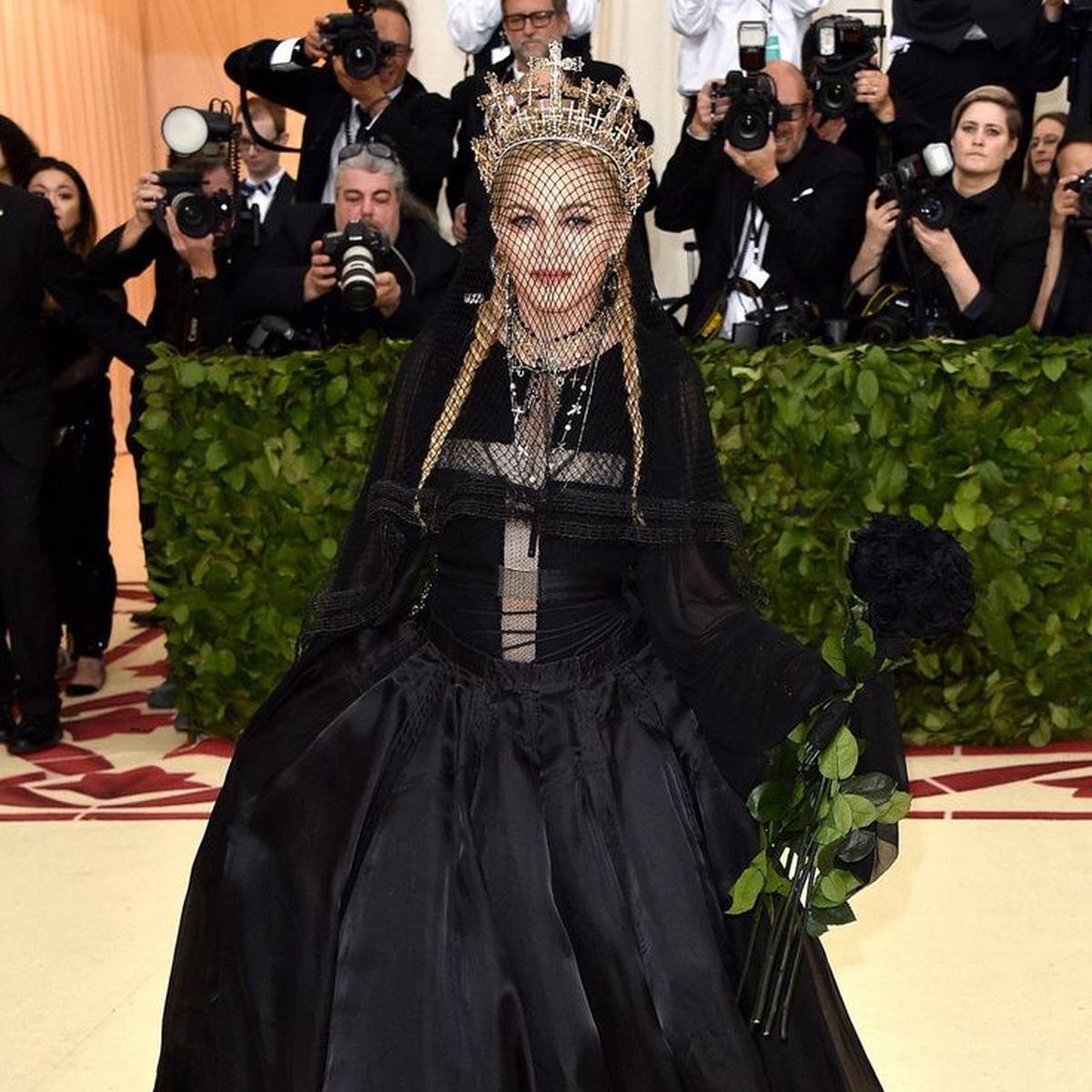 Potret Madonna di Met Gala 2018 (©Pinterest)