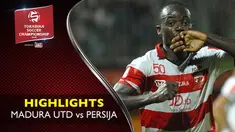 Video highlights TSC 2016 antara Madura United vs Persija Jakarta yang berakhir dengan skor 1-0 di Stadion Pamekasan.