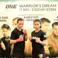 Petarung Indonesia, Priscilla Hertati Lumban Gaol akan menghadapi petarung Filipina, Angelie Sabanal akan bertarung di ajang ONE Championship, Sabtu (17/11/2018). (ONE Championship)